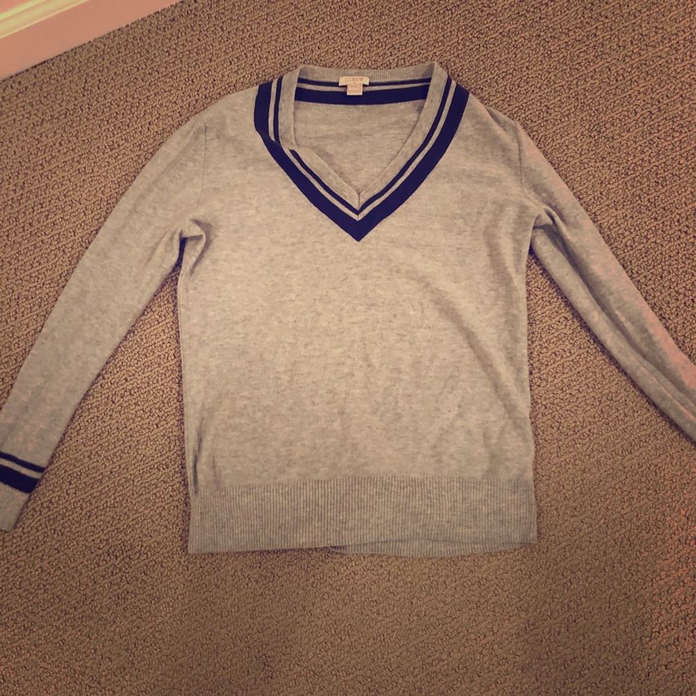 Jcrew vneck sweater